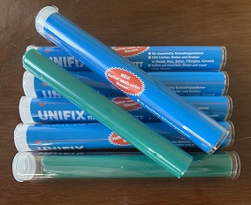 Unifix Epoxy Putty กาวอีพ็อกซี่ดินน้ำมัน (A+B) สามารถแห้งใต้น้ำได้ (120 g.)